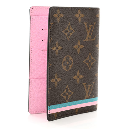 Louis Vuitton Monogram 2016 Christmas Animation Passport Cover Rose Ballerine 3 of 6