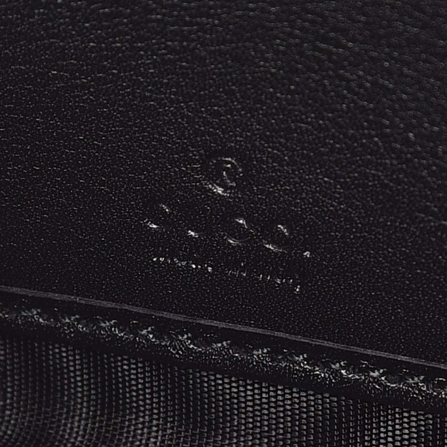 Calfskin Matelasse Pearly GG Marmont Zip Around Wallet Black