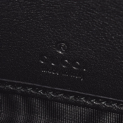 Gucci Calfskin Matelasse Pearly GG Marmont Zip Around Wallet Black 8 of 10