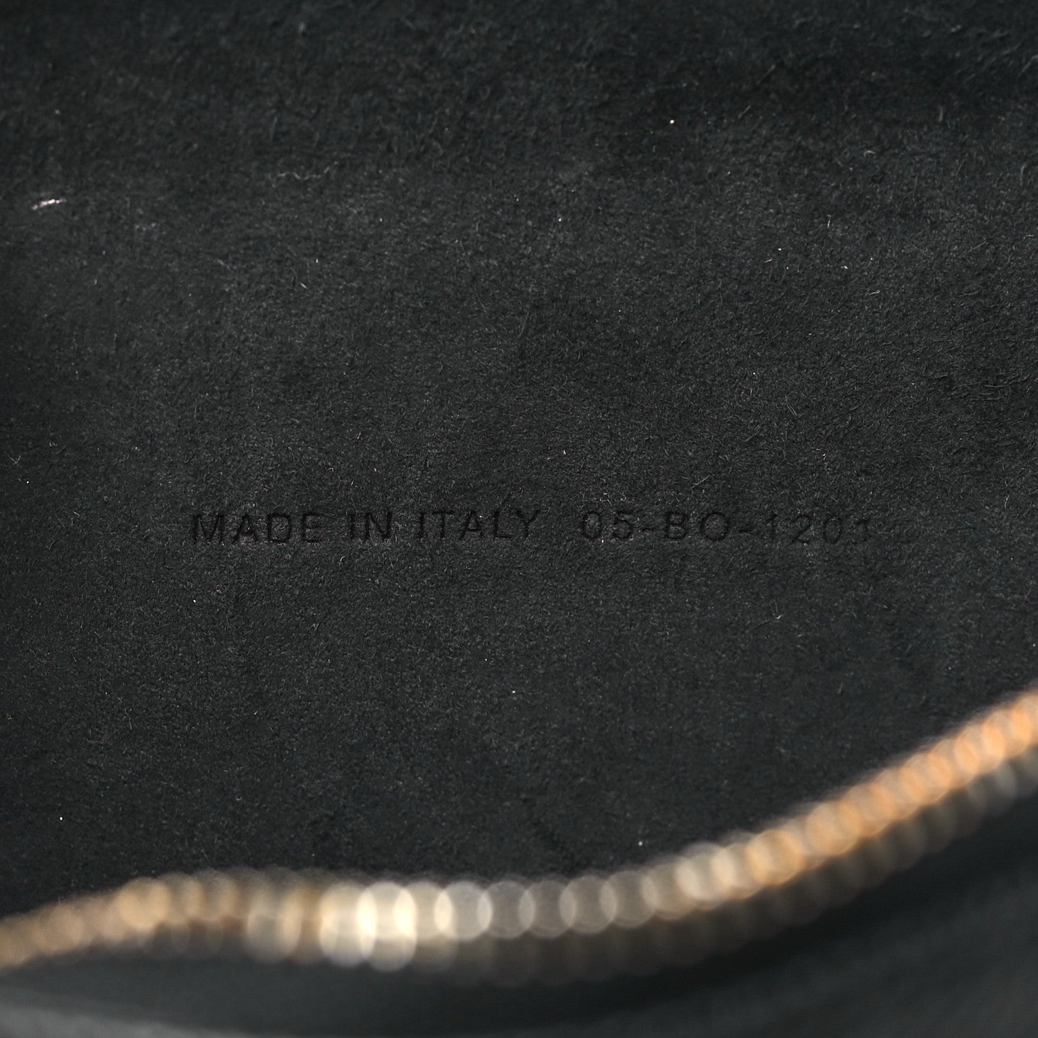 Christian Dior Grained Calfskin Caro Double Pouch Black 7 of 11
