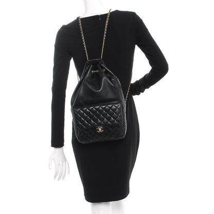 Chanel Lambskin Quilted Large In Seoul Backpack Navy 2 of 6