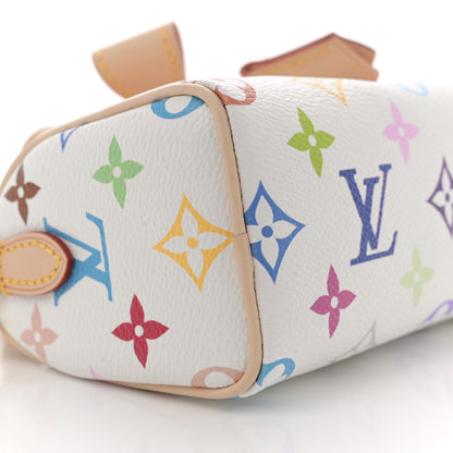 Louis Vuitton LV X TM Monogram Multicolor Nano Speedy White 8 of 10