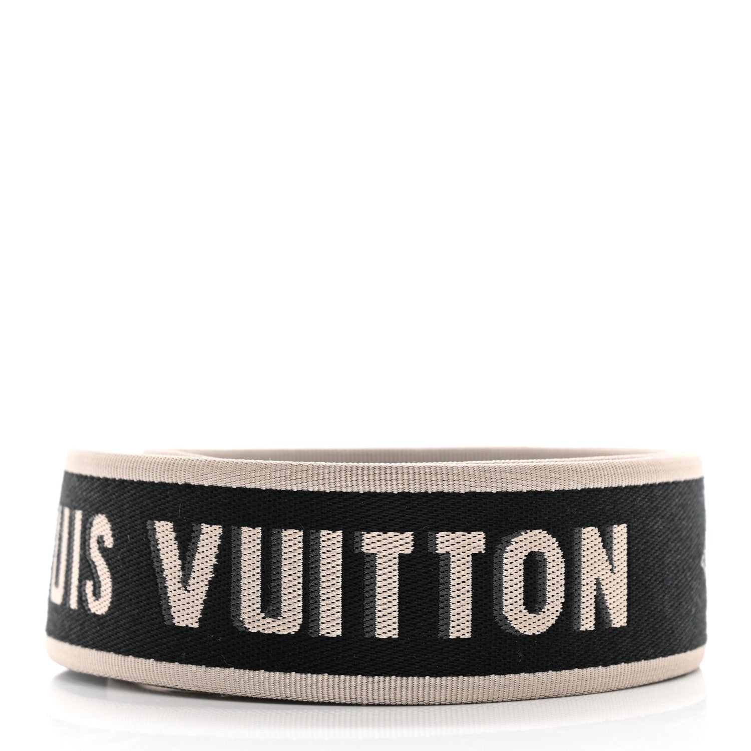Louis Vuitton Jacquard Diane Shoulder Strap Black Ivory 1 of 3
