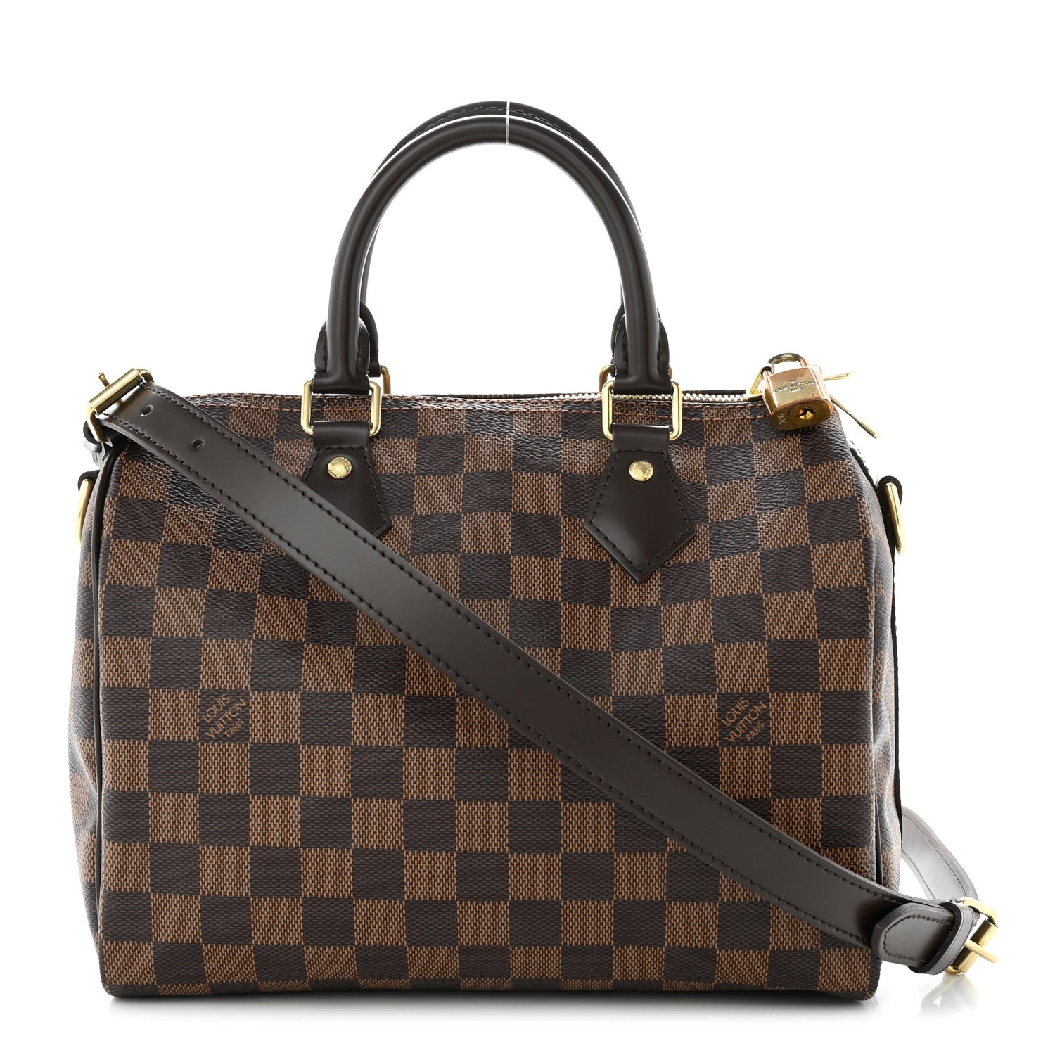Louis Vuitton Damier Ebene Speedy Bandouliere 25 1 of 11