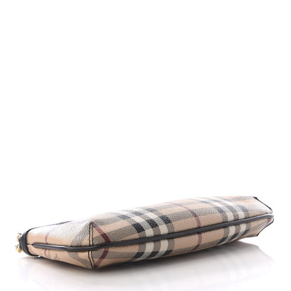 Burberry Haymarket Check Clara Pochette Chocolate 3 of 10