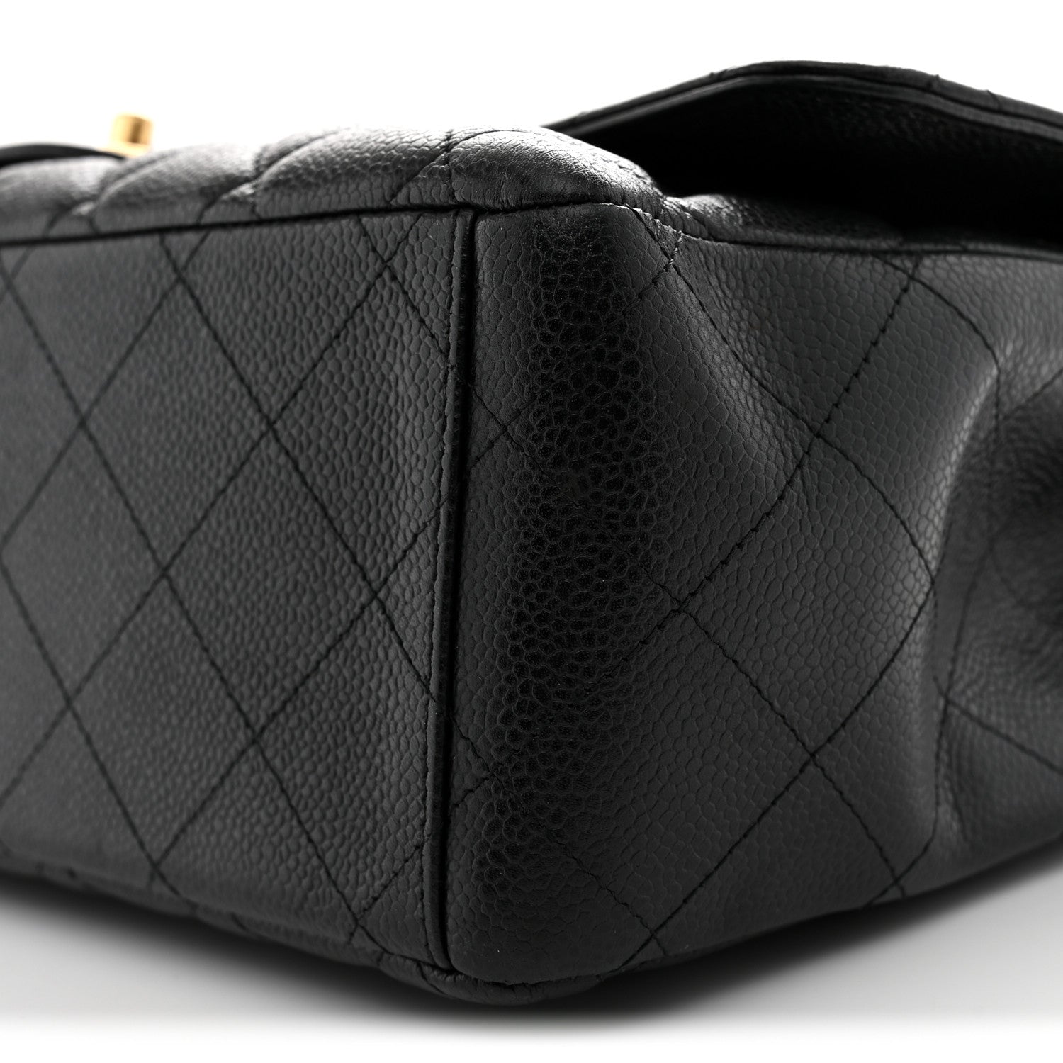 Chanel Caviar Quilted Maxi Double Flap Black 10 of 13