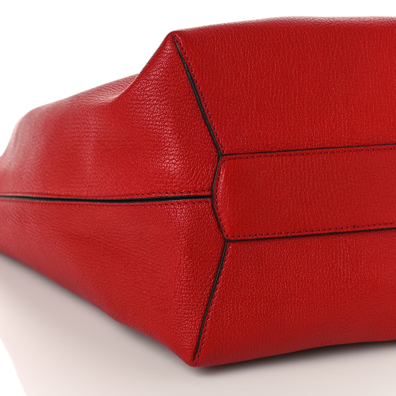 Givenchy Grained Calfskin GV Bucket Bag Bright Red 6 of 7