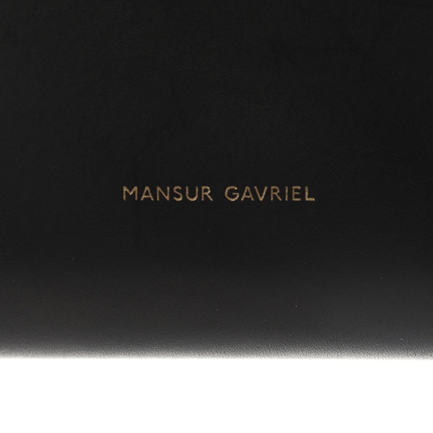 Vegetable Tanned Calfskin Bucket Bag Black Flamma