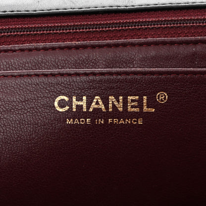 Chanel Lambskin Quilted Maxi Single Flap Black 6 of 12