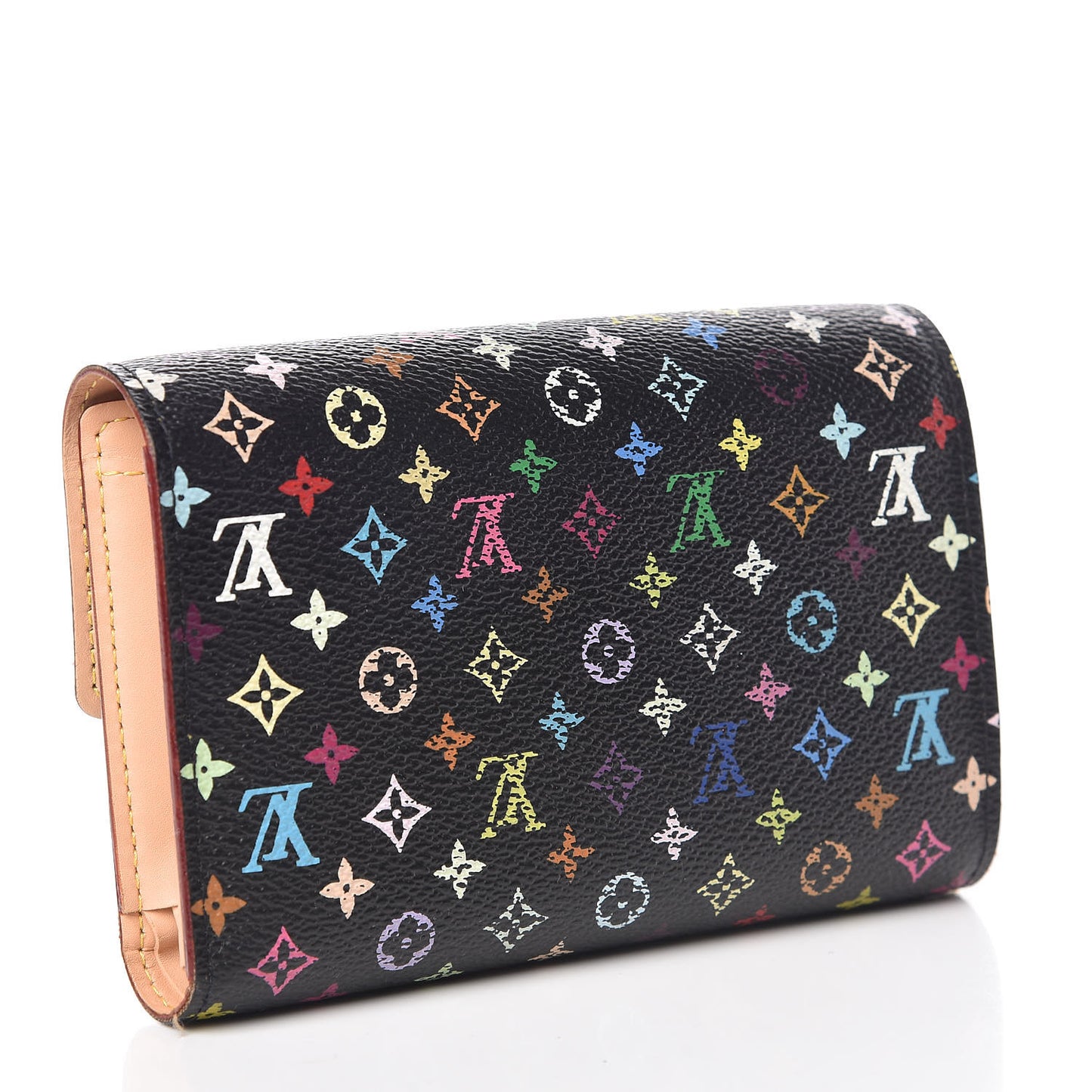 Monogram Multicolor Alexandra Wallet Black