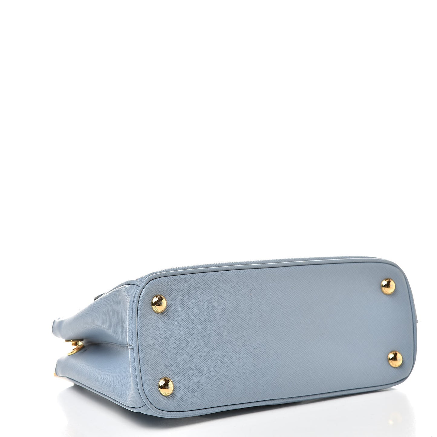 Saffiano Galleria Mini Double Zip Tote Aviazione