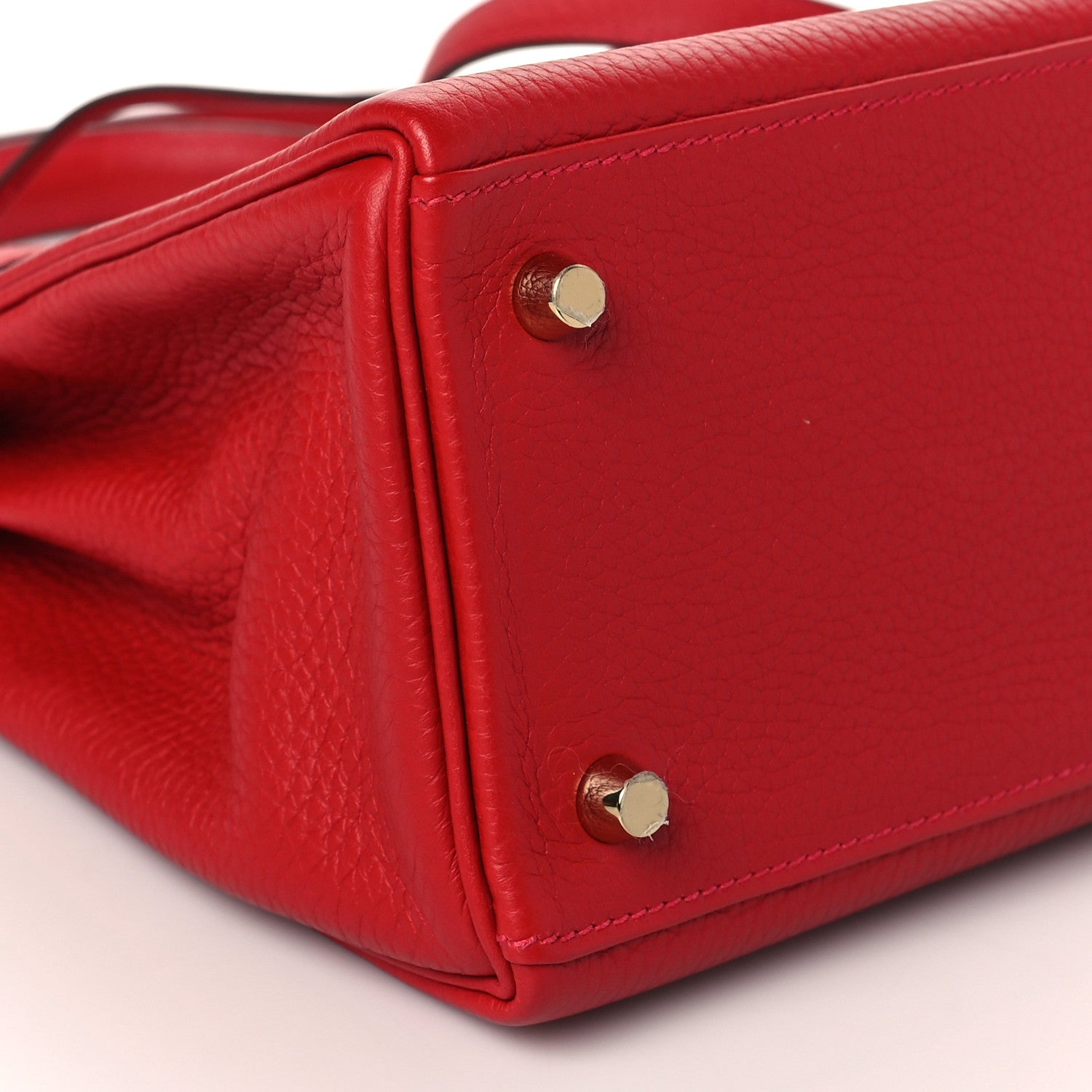 Hermes Taurillon Clemence Kelly Retourne 28 Rouge Casaque 9 of 10
