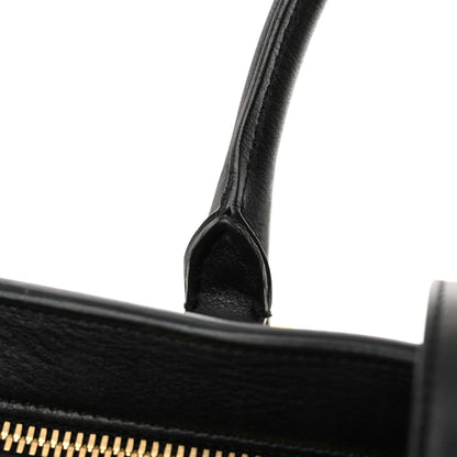 Saint Laurent Smooth Calfskin Small Monogram Cabas Black 11 of 13
