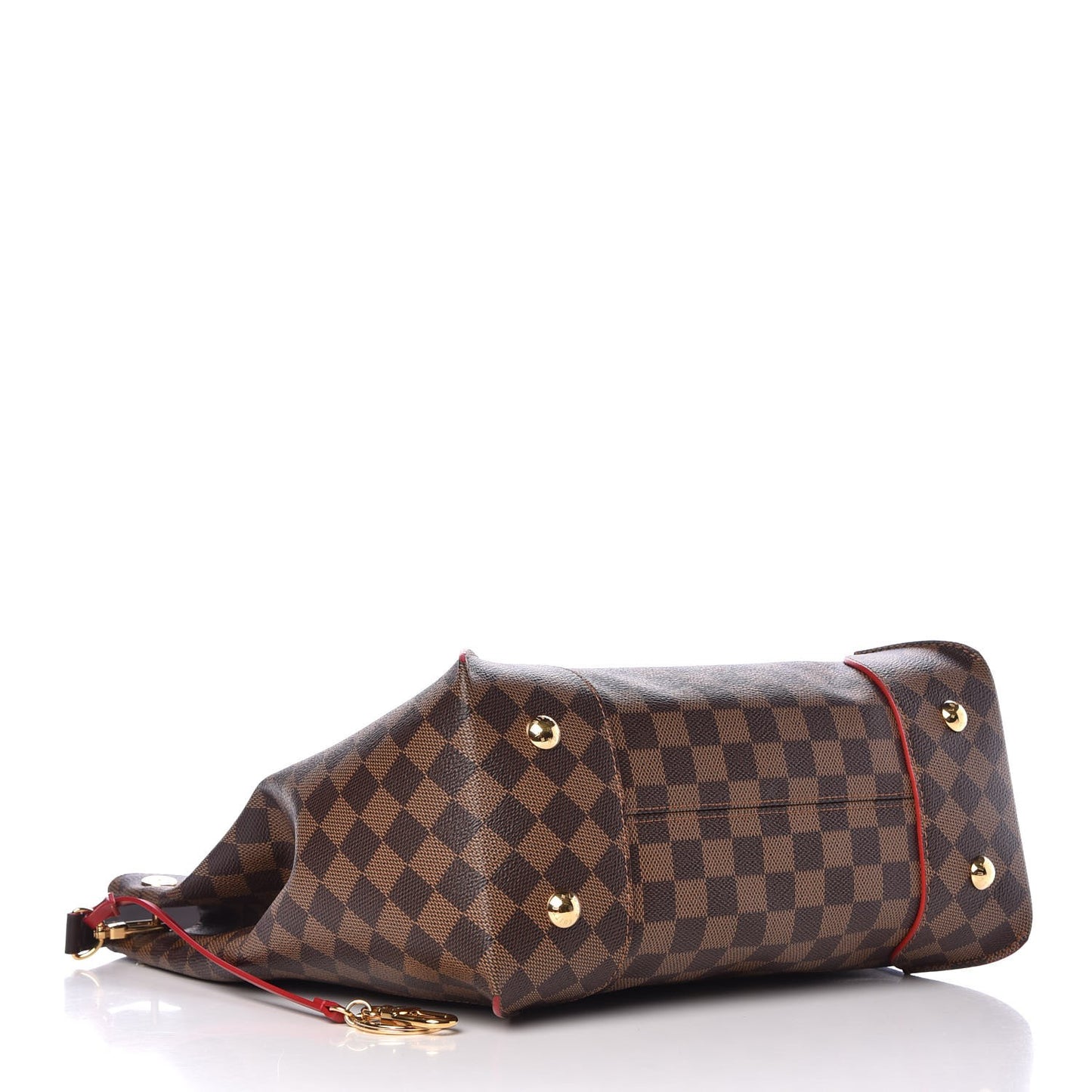 Damier Ebene Caissa Hobo Cherry