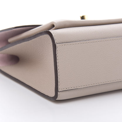 Louis Vuitton Soft Calfskin MyLockme Chain Bag BB Greige 9 of 10