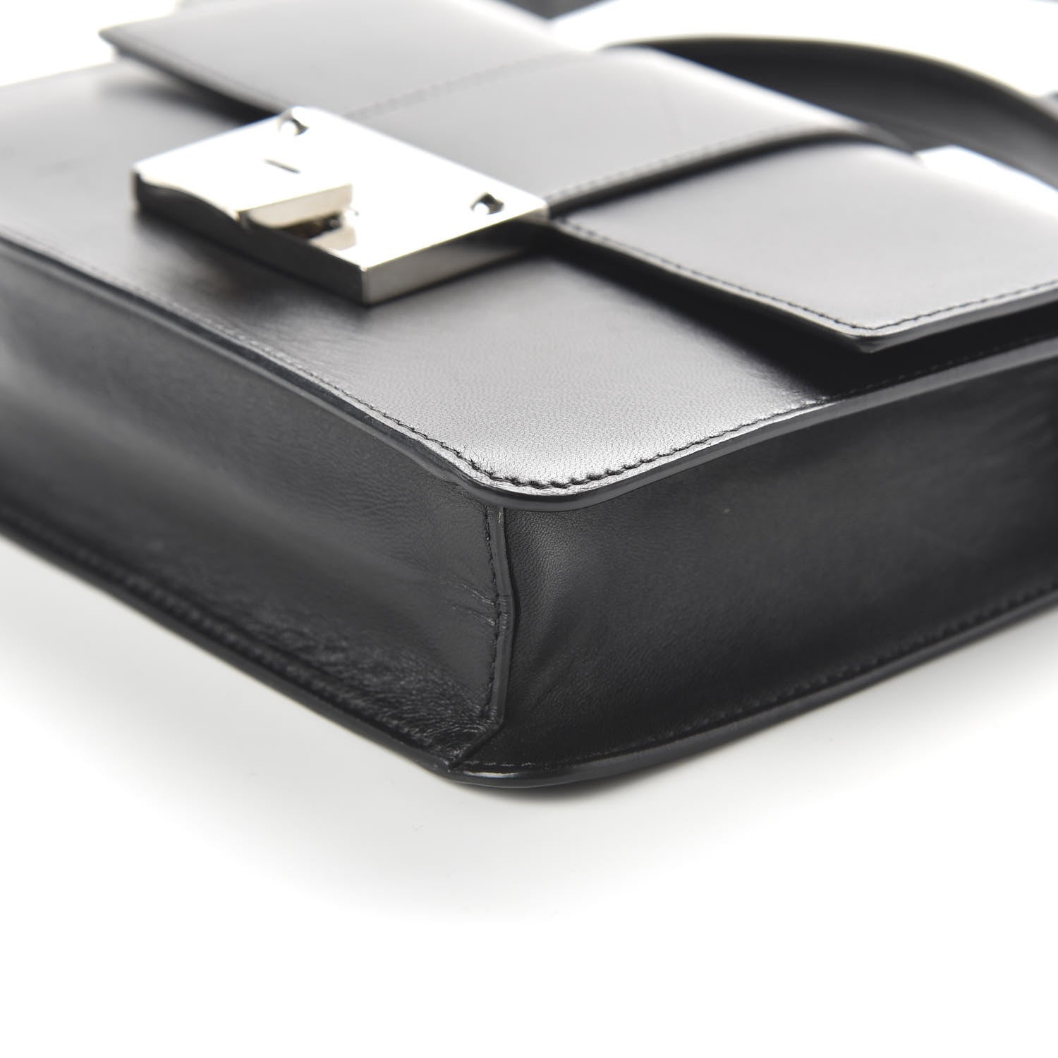 Jimmy Choo Smooth Calfskin Rebel Crossbody Bag Black 6 of 8