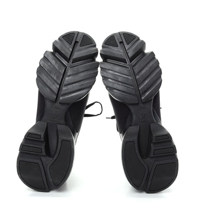 Christian Dior Neoprene Rubber Womens D-Connect Sneakers 39.5 Black 6 of 11
