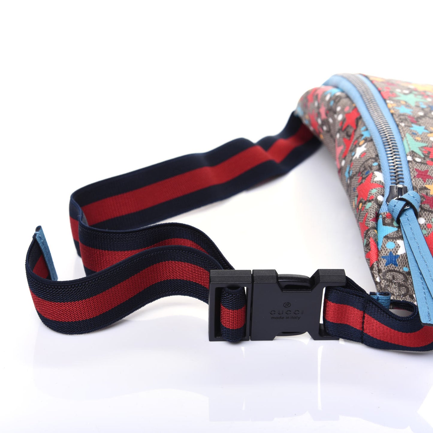 GG Supreme Monogram Childrens Star Print Belt Bag Multicolor