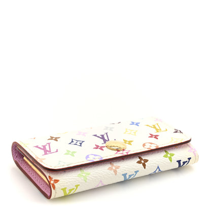 Louis Vuitton Monogram Multicolor Multicles 4 Key Holder White Litchi 4 of 8