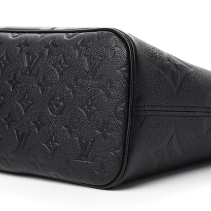 Louis Vuitton Empreinte Monogram Giant Neverfull MM Black 7 of 11