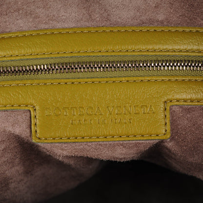 Bottega Veneta Washed Cervo Deerskin Loop Hobo Bag Absinthe 6 of 7
