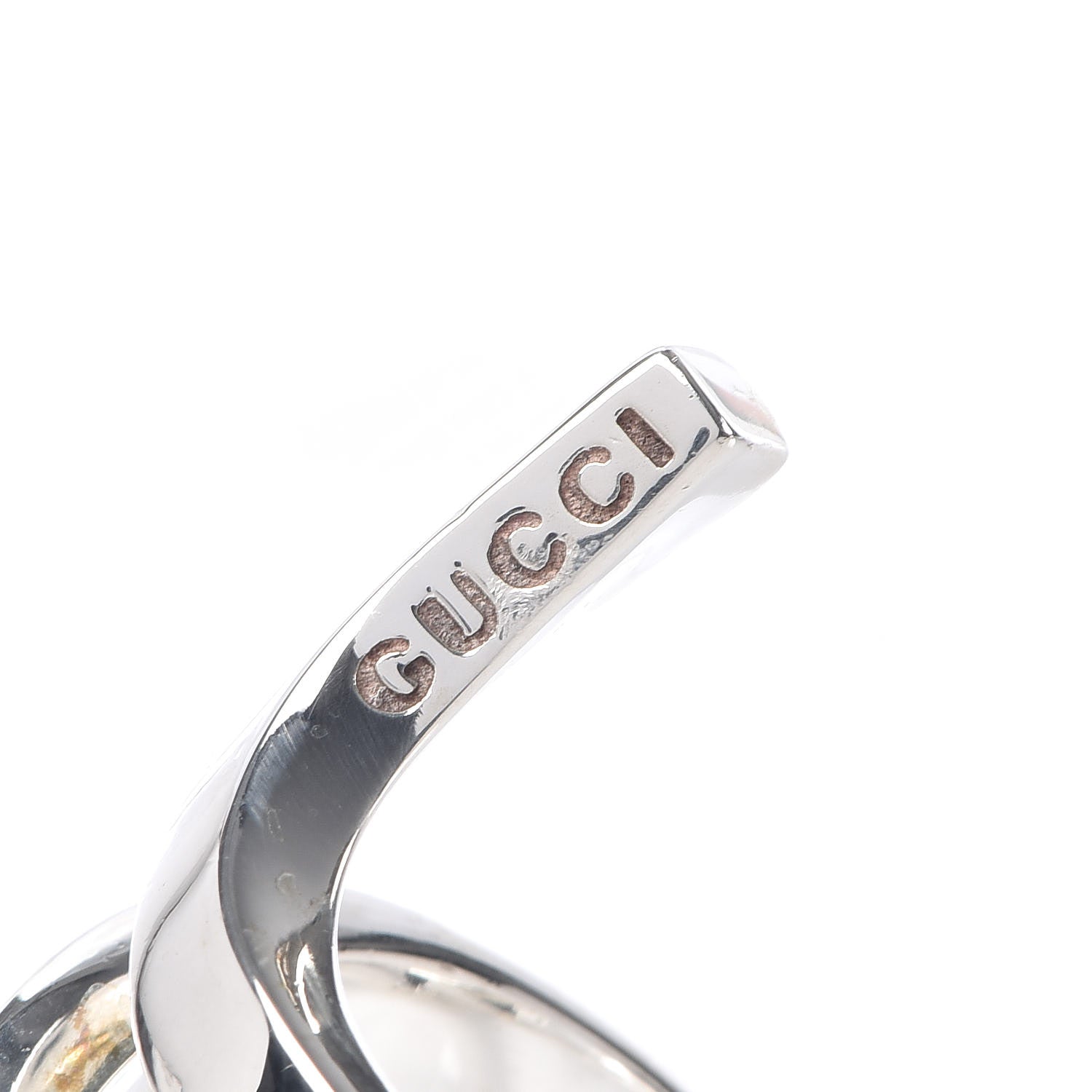 Gucci Sterling Silver Amethyst Wrap Ring 51 5.75 5 of 5