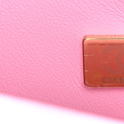 Chanel Caviar Quilted Mini Rectangular Sweetheart Flap Lilac 7 of 11
