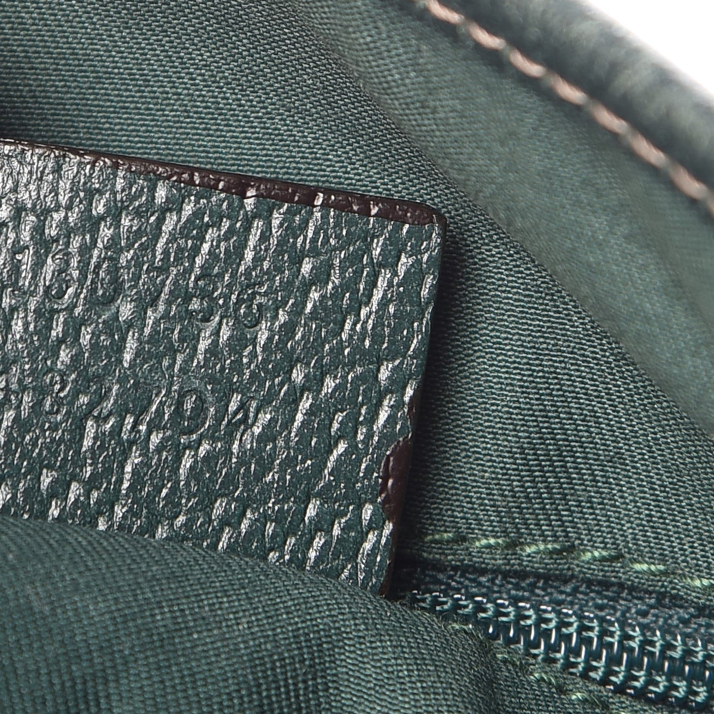 Monogram Medium Abbey Shoulder Bag Green