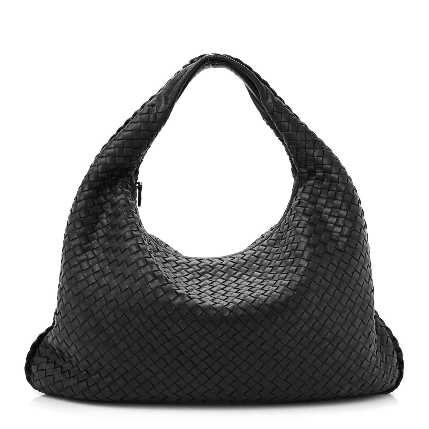 Bottega Veneta Nappa Intrecciato Large Veneta Hobo Black 1 of 14