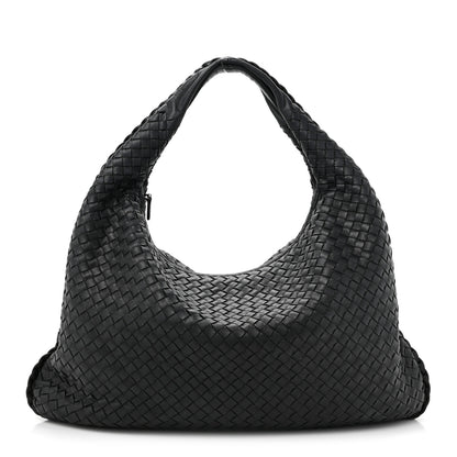 Bottega Veneta Nappa Intrecciato Large Veneta Hobo Black 1 of 14