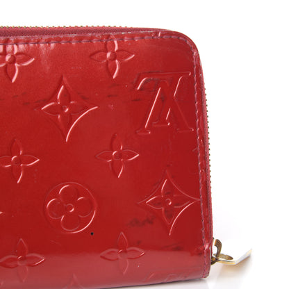 Louis Vuitton Vernis Zippy Wallet Pomme D'Amour 9 of 17