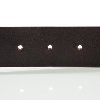 Gucci Calfskin Hysteria Belt 85 34 Dark Brown 5 of 5