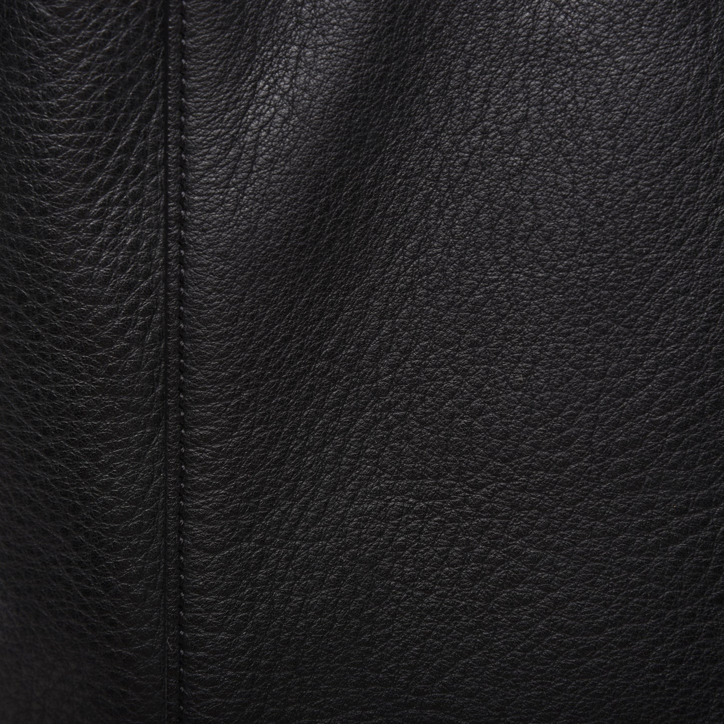 Soft Grained Calfskin Small Belt Cabas Phantom Black