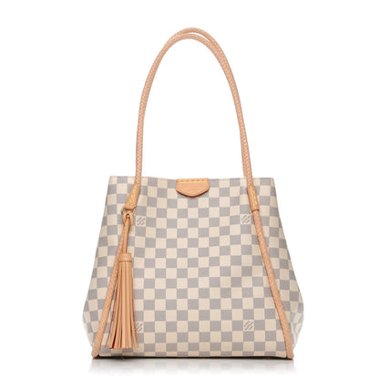 Louis Vuitton Damier Azur Propriano Rose Ballerine 1 of 7
