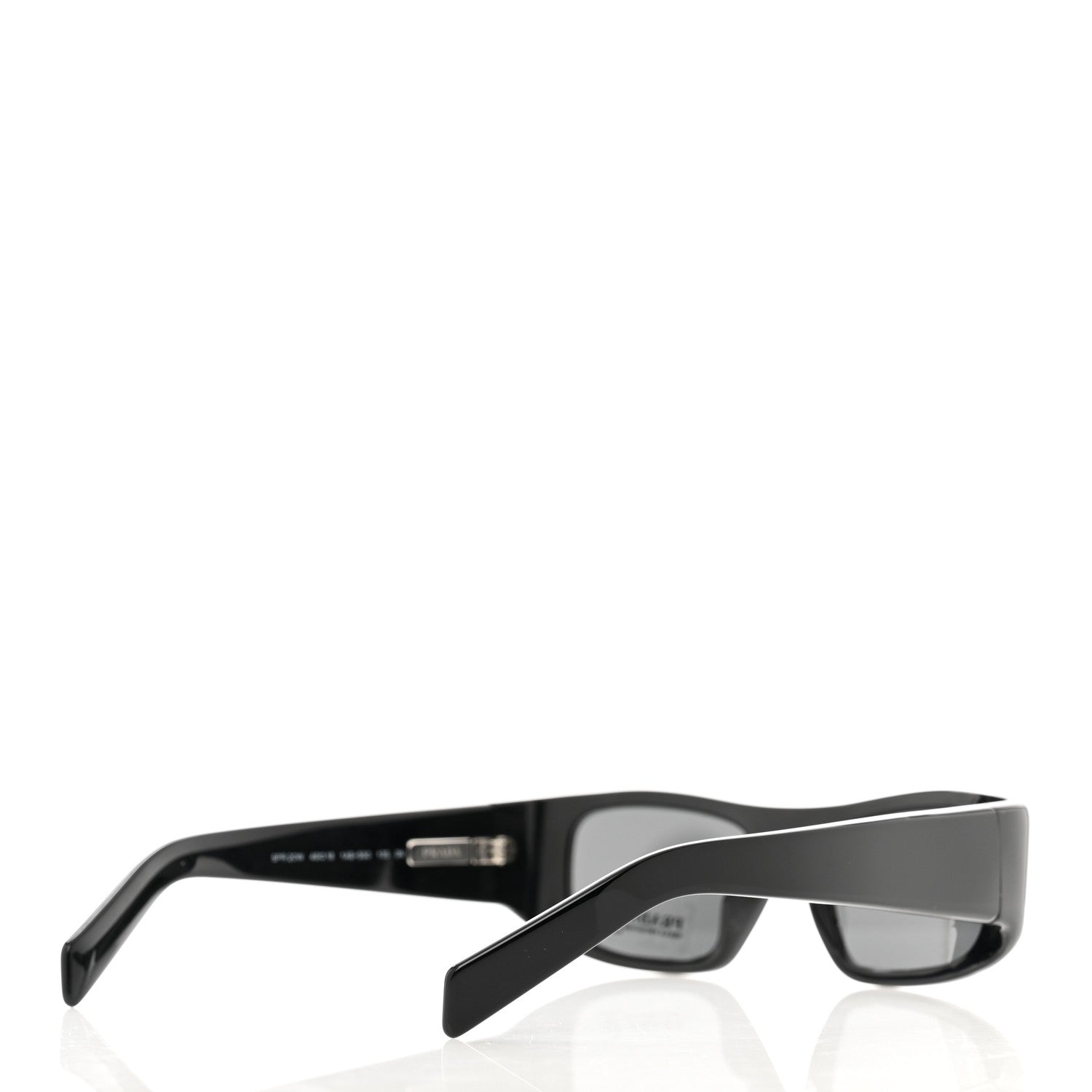 Prada Acetate Sunglasses SPR 20W Black 4 of 7