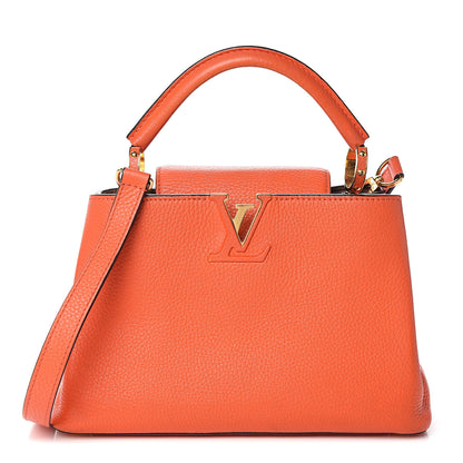 Louis Vuitton Taurillon Capucines BB Clementine 1 of 10