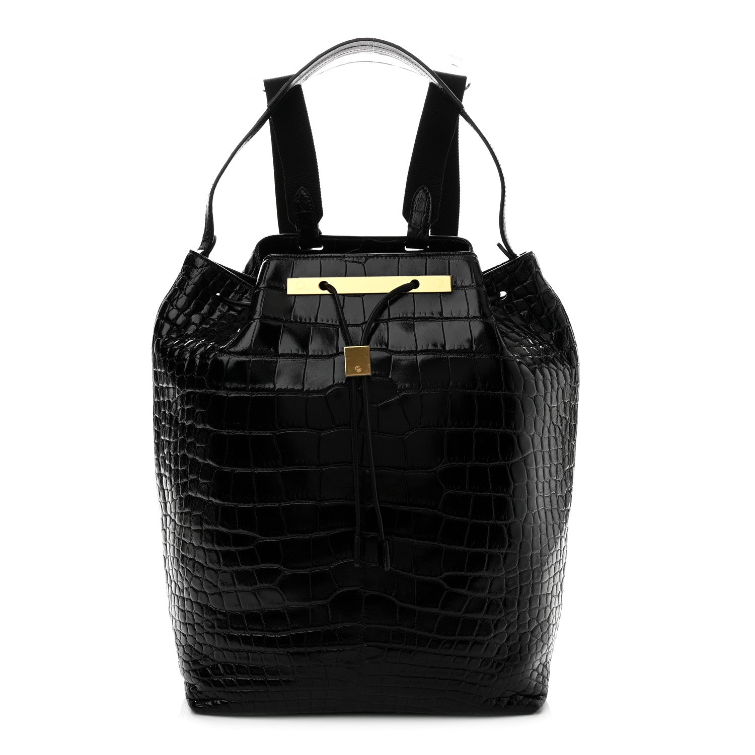 The Row Alligator Backpack Black 1 of 8