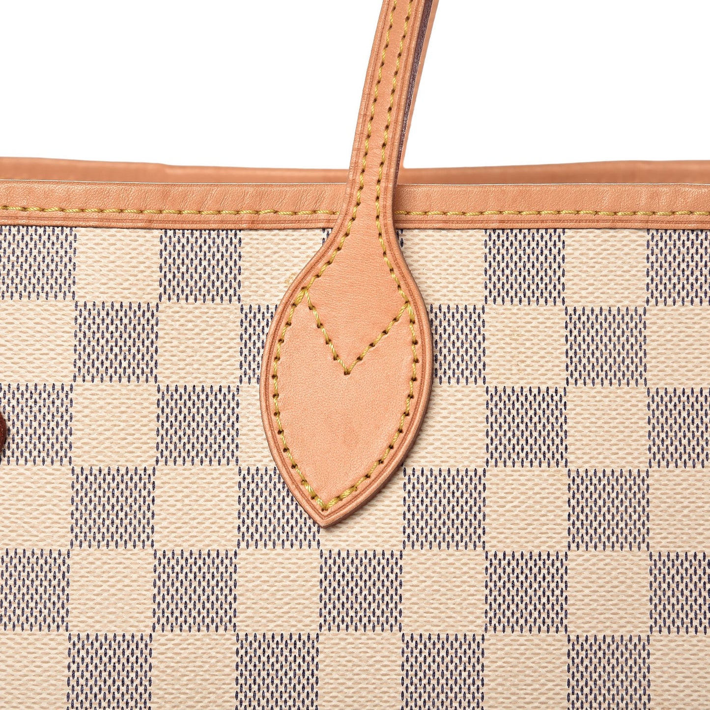Damier Azur Neo Neverfull MM Rose Ballerine