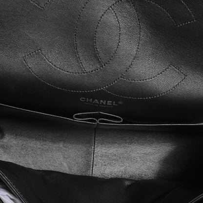 Chanel Aged Calfskin 2.55 Reissue 227 Flap Metallic Black 6 of 8