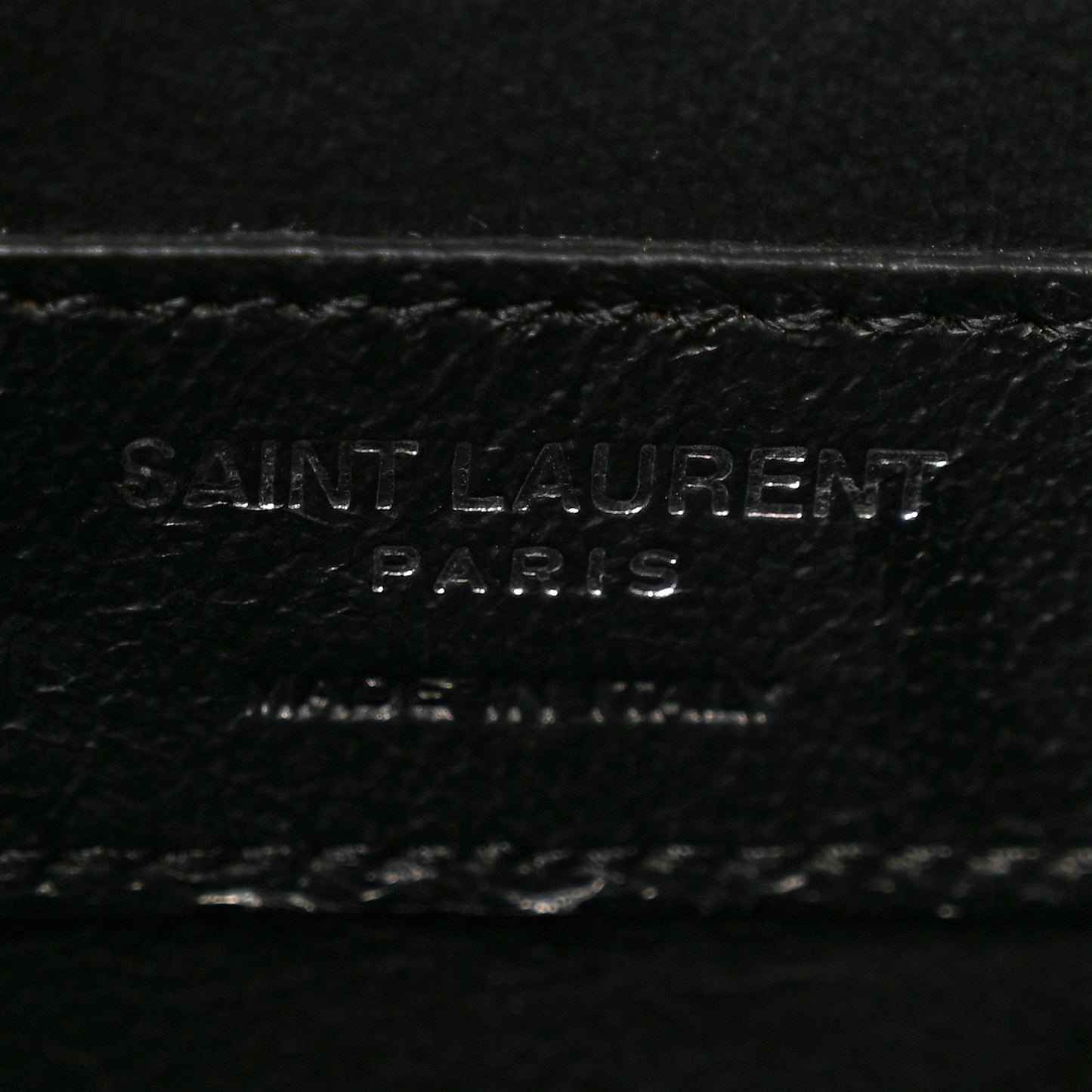 Grain De Poudre Small Monogram Kate Satchel Black
