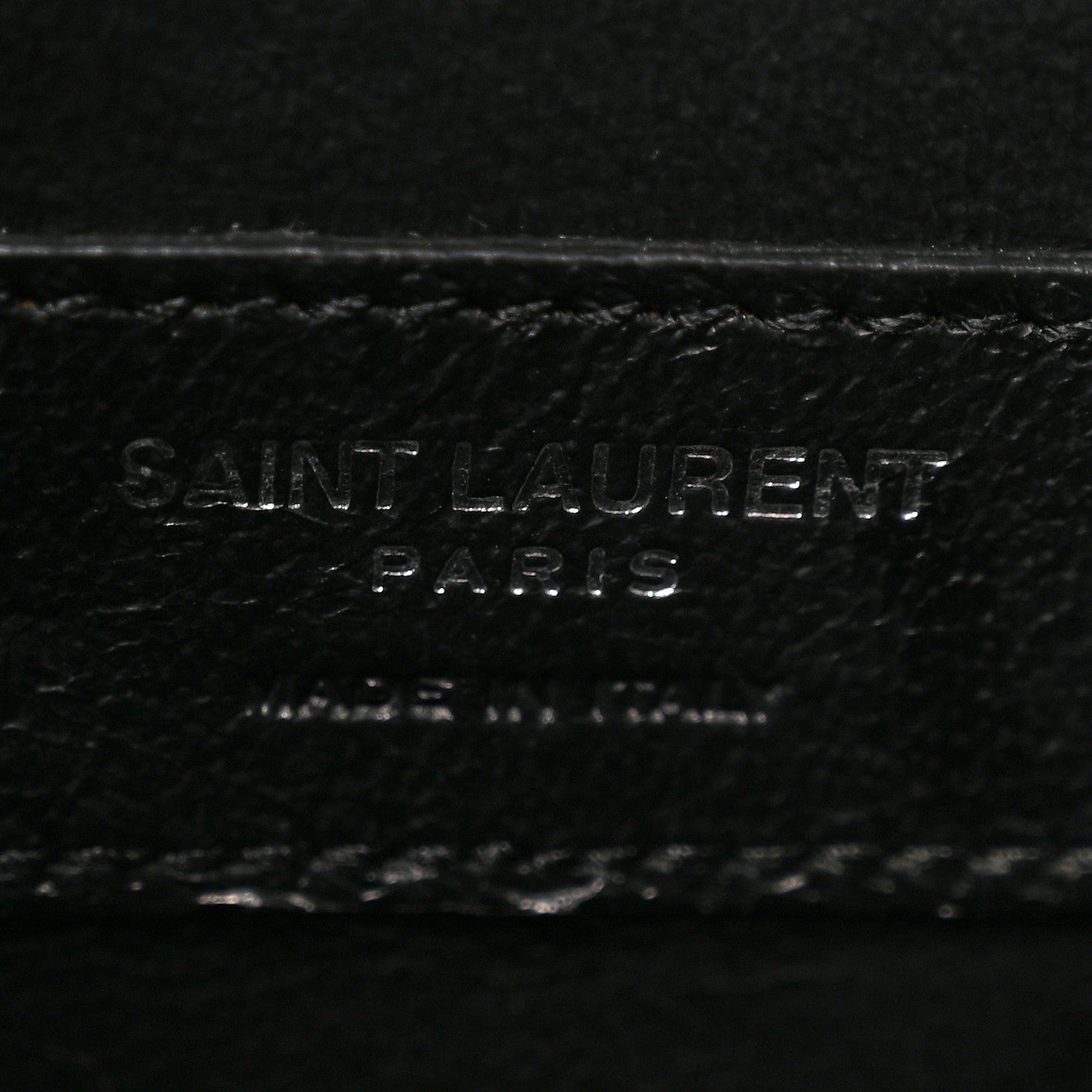 Saint Laurent Grain De Poudre Small Monogram Kate Satchel Black 5 of 11
