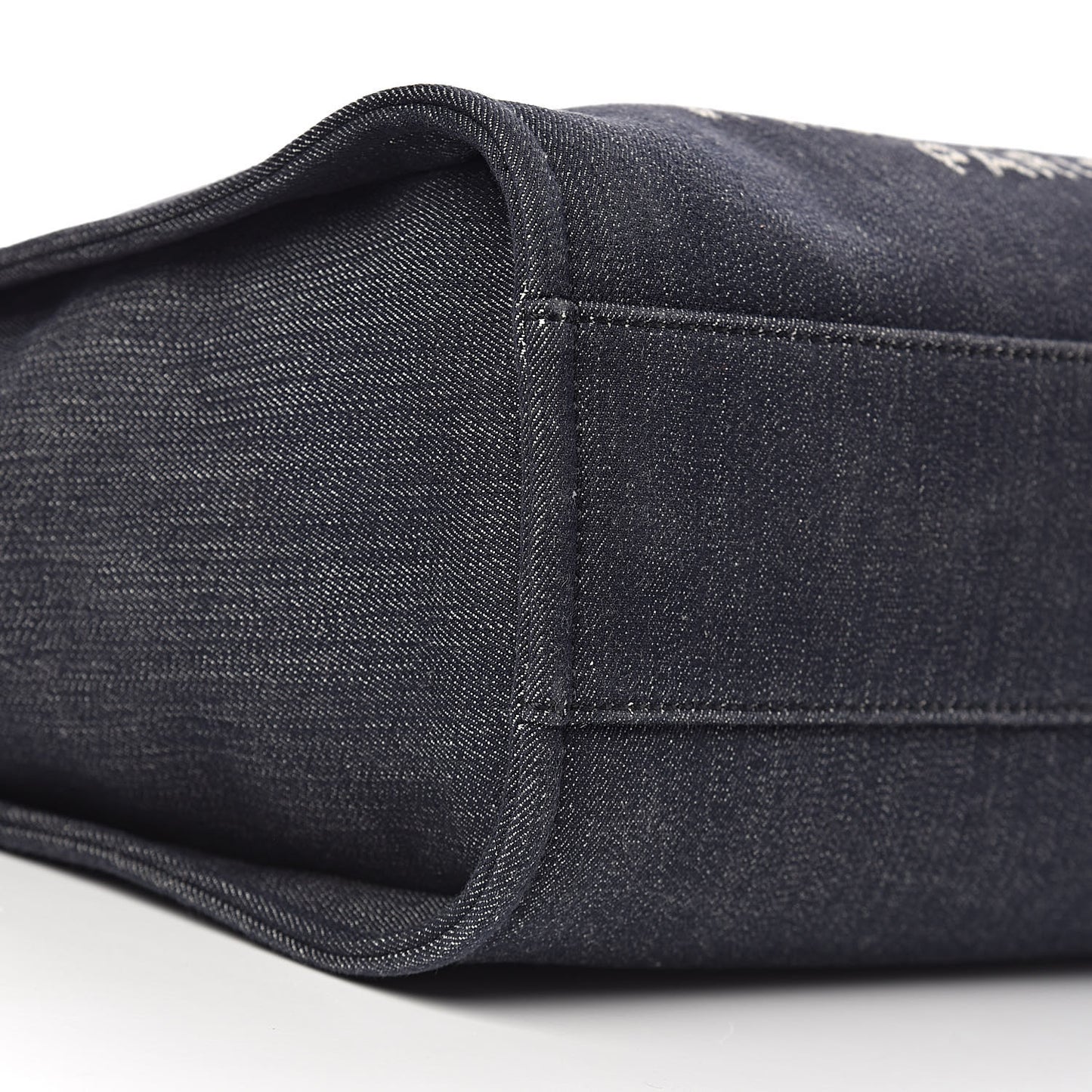 Denim Small Deauville Tote Dark Blue
