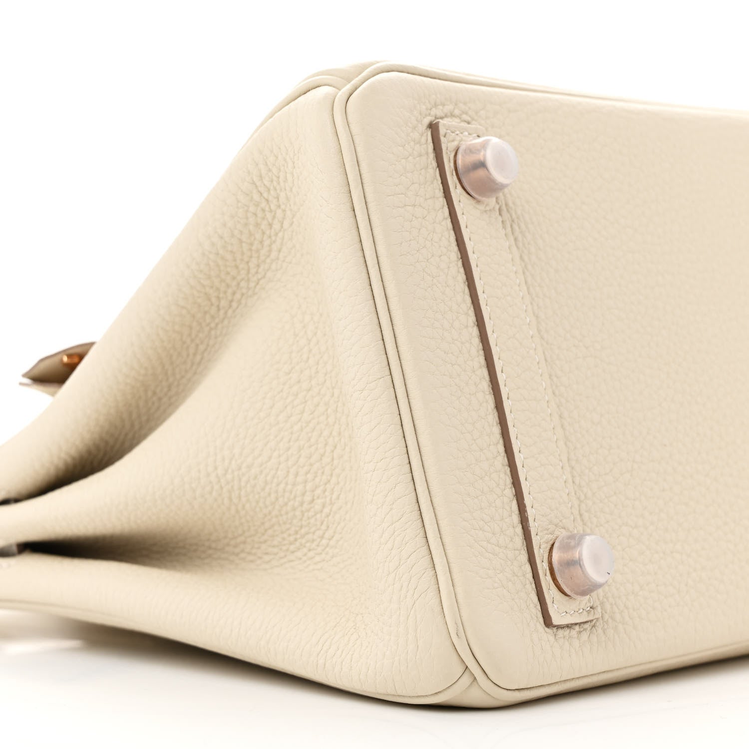 Hermes Togo Birkin 25 Craie 9 of 11