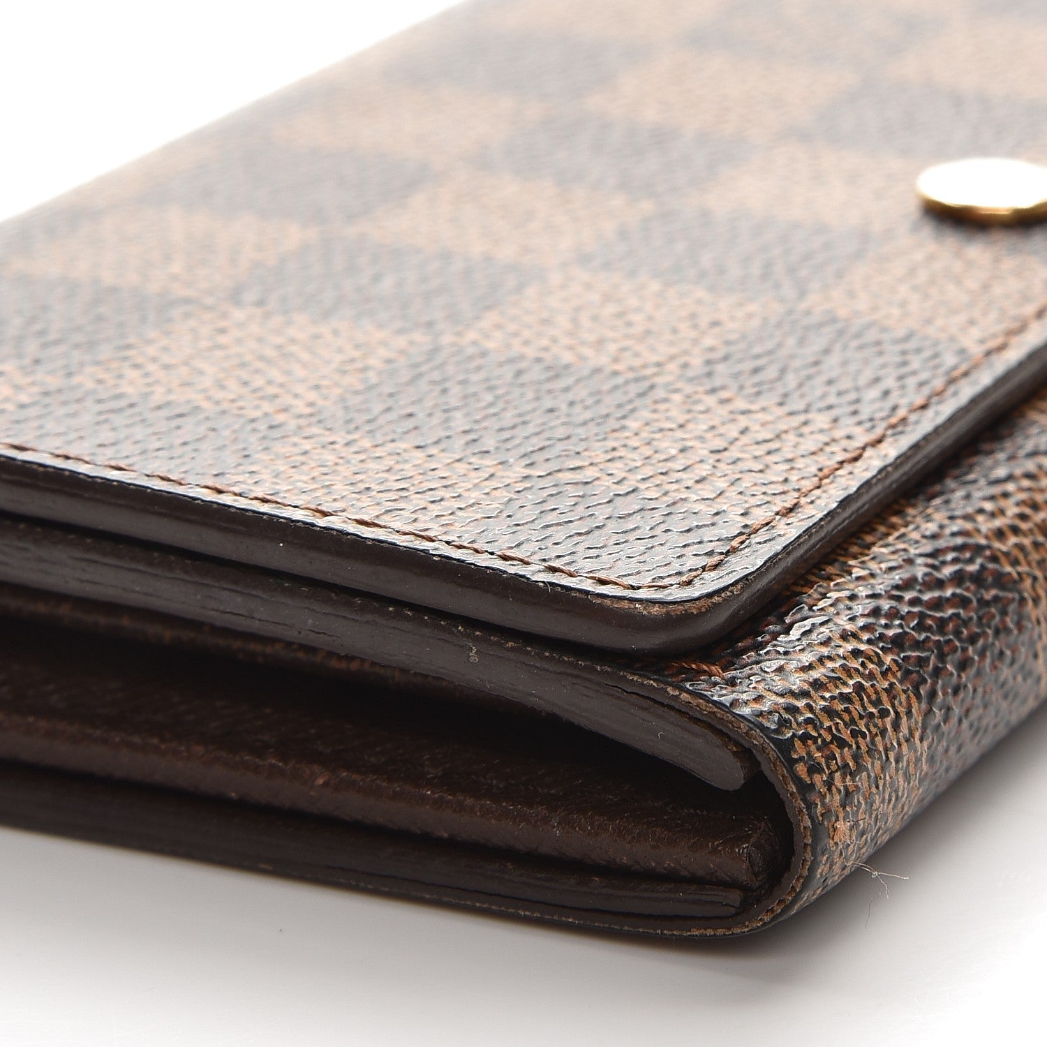 Louis Vuitton Damier Ebene Porte-Monnaie Tresor Wallet 7 of 8