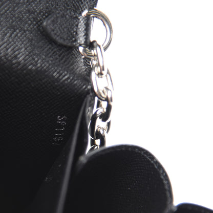 Louis Vuitton Epi Reverse Monogram Twist Chain Wallet Rose Ballerine 9 of 10