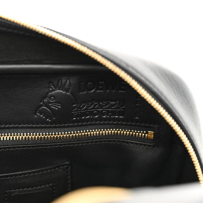 Loewe X HOWLS MOVING CASTLE Calfskin Amazona 28 Black 6 of 10