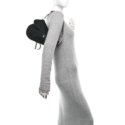 Christian Dior Nylon Saddle Bag Black 2 of 15