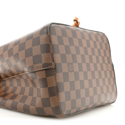 Louis Vuitton Damier Ebene Neonoe MM Safran 9 of 11