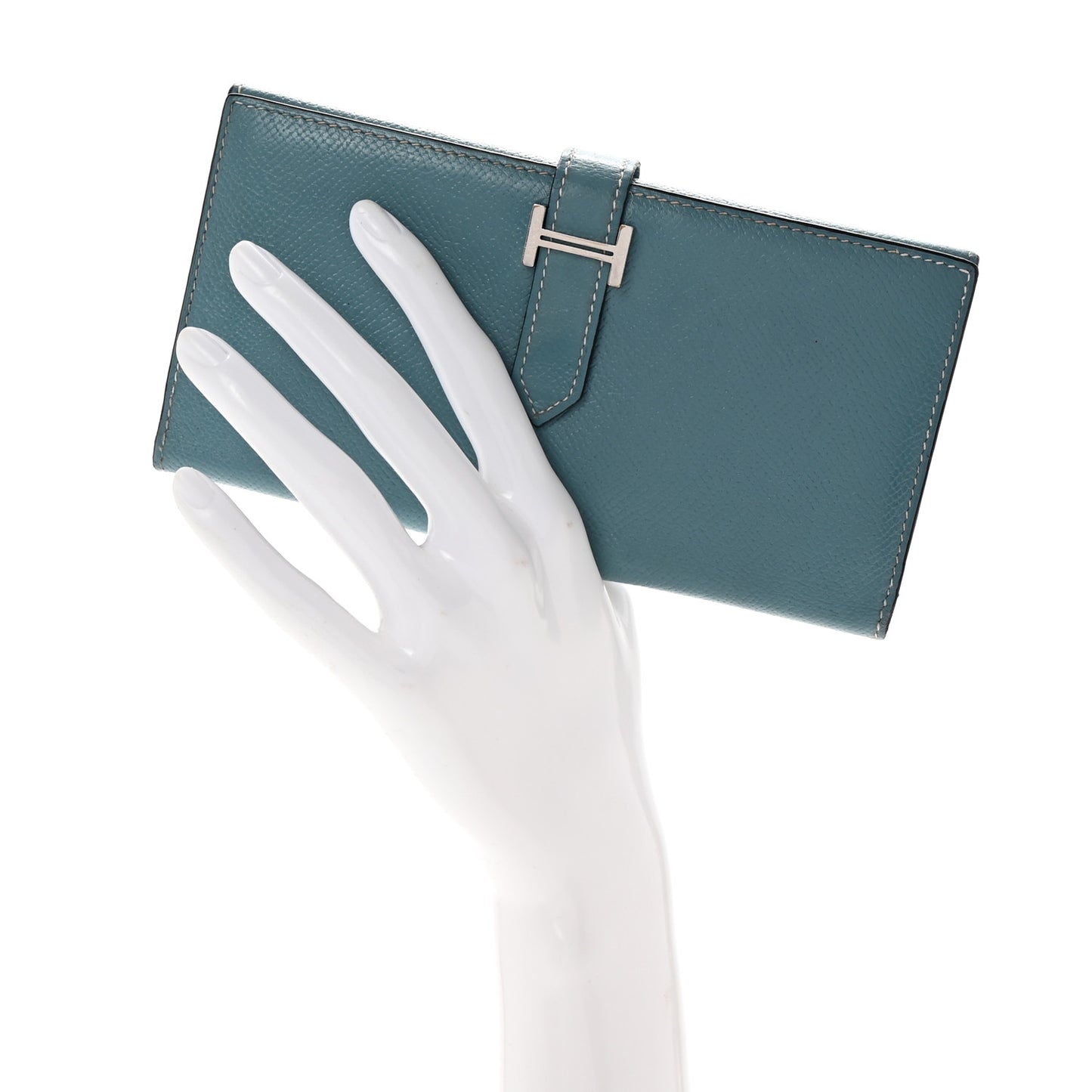 Epsom Bearn Gusset Wallet Blue Jean