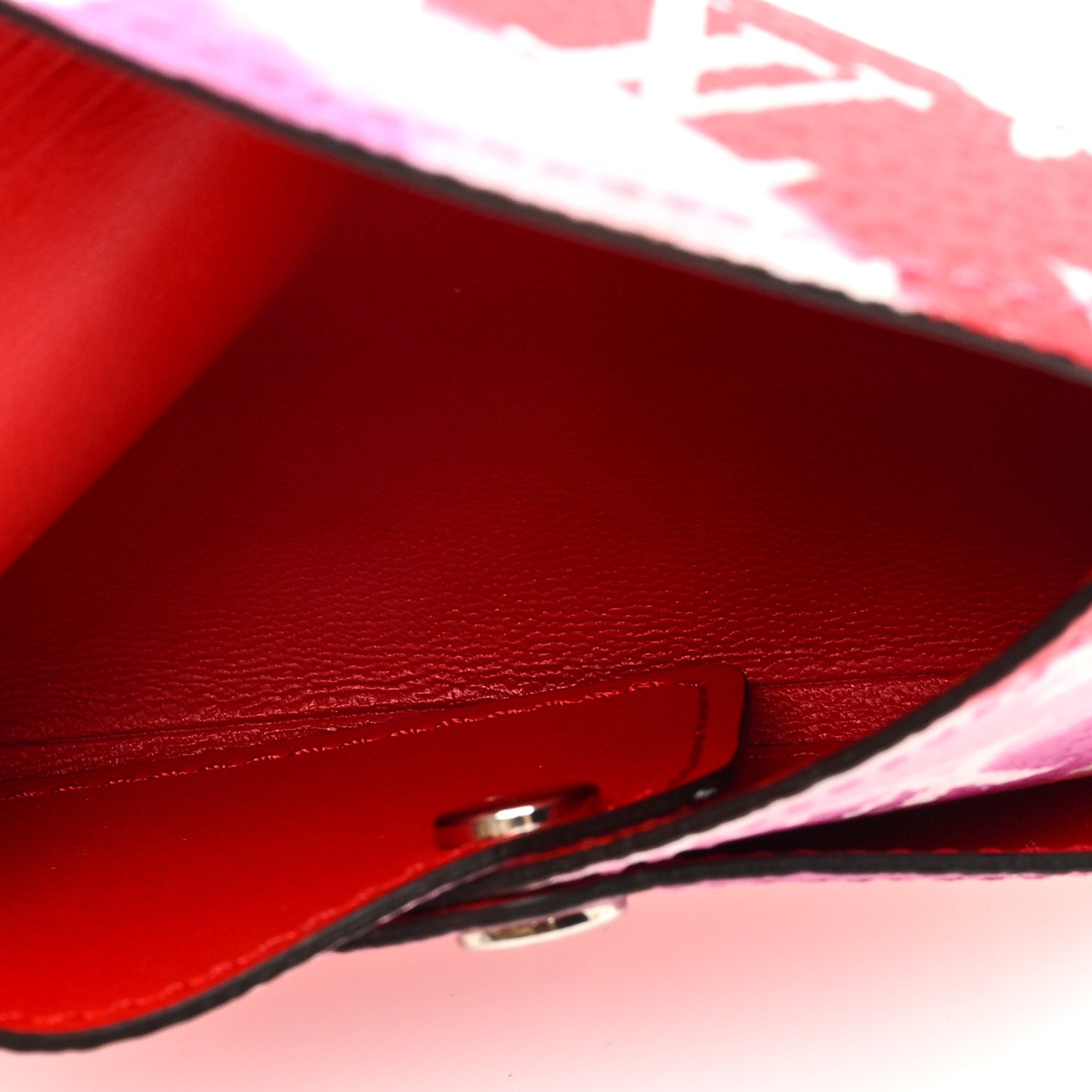 Monogram Escale Small Kirigami Pochette Insert Red